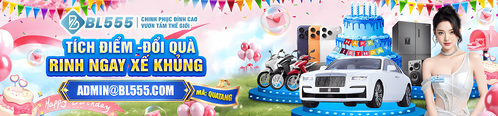 BL555 - Máy chủ Đăng nhập Giải trí BL555 chính thức