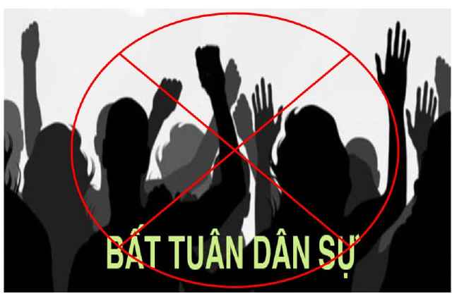 Bất tuân dân sự - một thủ đoạn nguy hiểm