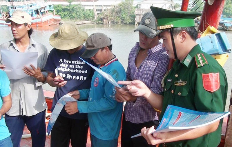 Giữ bình yên vùng biển Cửa Đại