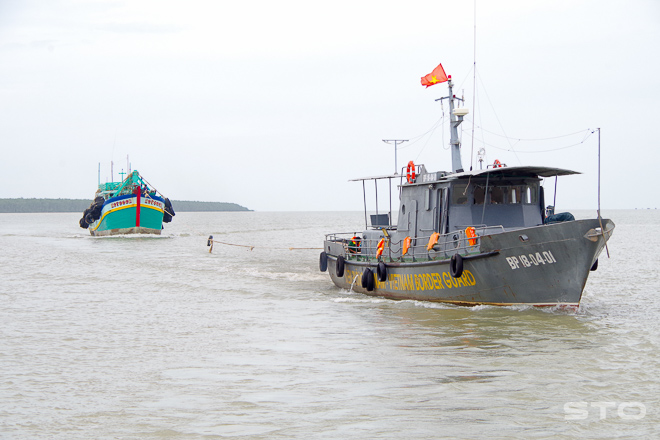 Hải đội 2 BĐBP tỉnh Sóc Trăng làm tốt công tác cứu nạn, cứu hộ trên biển